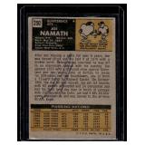 Joe Namath 1971 Topps #250 Vintage Football Card