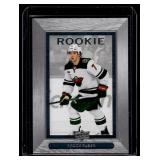 Brock Faber RC 2023-24 Upper Deck Bee Hive #BH-33 Rookie Minnesota Wild Hockey Card