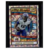 Justin Jefferson Action-All Pros 2025 Donruss #AAP-JJE Minnesota Vikings Football Card