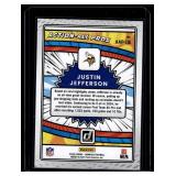 Justin Jefferson Action-All Pros 2025 Donruss #AAP-JJE Minnesota Vikings Football Card