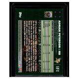 Adrian Peterson RC 2007 Topps #5 Rookie Minnesota Vikings Football Card