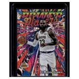 LeBron James Foil Insert 2025 Topps Power Platers #PP-7 basketball Card