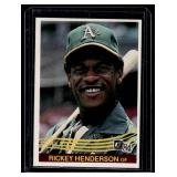 Rickey Henderson 1984 Donruss #54 Vintage Baseball Card