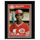 Eric Davis RC 1985 Fleer #533 Rookie Vintage Baseball Card