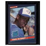 Fred McGriff RC 1986 Donruss Rated Rookie #28 Baseball Card