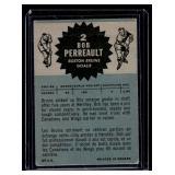 Bob Perreault RC 1962 Topps #2 Vintage Rookie Hockey Card