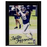 Justin Jefferson RC 2020 Chronicles Luminance #217 Rookie Minnesota Vikings Football Card