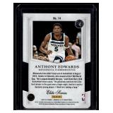 Anthony Edwards Die Cut 2023-24 Donruss Elite Series #14 Minnesota Timberwolves Basketball Card