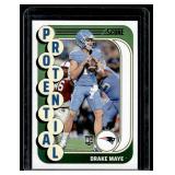 Drake Maye RC 2024 Score Protential #2 Rookie Football Card