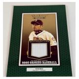 Ichiro Suzuki Game-Used Relic 2005 Upper Deck Origins 'Old Judge' Materials #OJ-IS Baseball Card