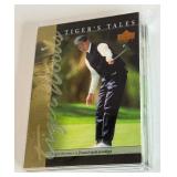 Tiger Woods 'Tiger's Tales' Rookie Card Complete Set 2001 Upper Deck Golf Cards