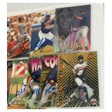 12 Minnesota Twins On Card Autographs - Walker, Coomer, Trombley, Cordova, Steinbach, Lawton, Mears, Hocking, Nixon