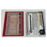 Jackson Chourio 2 Card Lot 2023 Bowman Chrome Prospects and 2026 Topps Pink Parallel Baseball Cards