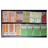 14-Card NFL Vintage Misc Football Card Lot