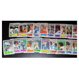 20-Card 1983 NFL Vintage Topps Misc Football Card Lot