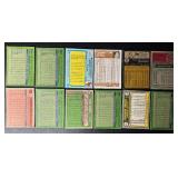 Fergie Jenkins 12 Card Vintage Baseball Lot