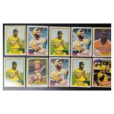 Dave Parker 10 Card Vintage Baseball Lot