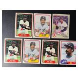 Jim Rice 7 Card Vintage Baseball Lot
