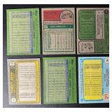 Tommy John 6 Card Vintage Baseball Lot