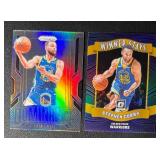 Steph Curry 2 Card Basketball Lot