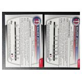 Walker Jenking 2 Card Rookie Lot Minnesota Twins