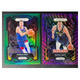 Nikola Jokic 2 Card Basketball Lot