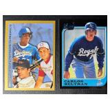 Carlos Beltran 2 RC Rookie Baseball Card Lot