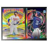 Walker Jenkins 2 Card Rookie and Insert Minnesota Twins Baseball Lot