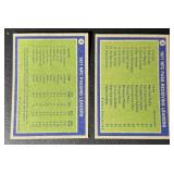 1972 Topps Football 2 Card Leaders Vintage Lot
