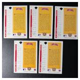 Jim Thome 5 RC Lot 1992 Upper Deck #5 Rookie Baseball Cards