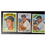 Luis Aparicio 3 Card Vintage Baseball Lot - 1965, 1966, 1972