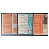 Luis Aparicio 3 Card Vintage Baseball Lot - 1965, 1966, 1972