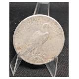 Peace Dollar 1922-S - United States Mint, 90% Silver One Dollar Coin, Circulated