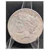 1923-S Peace Dollar - One Dollar U.S. Silver Coin