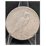 1923-S Peace Dollar - One Dollar U.S. Silver Coin