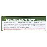 TeraPump Electric Drum Pump, 7 GPM, 110V AC, Telescopic, Heavy-Duty, Model# TREDRUM-T #4889396 Msrp $429.99