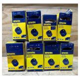 Irwin Hole Saw lot of 8