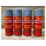 Do it All Purpose Spray Paint interior/exterior lot of 4