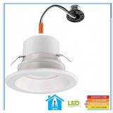 Commercial Electric Color Changing Interchangeable Recessed Trim lot of 6