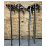 Ridgid Conduit Benders lot of 4