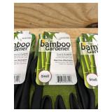 Bellingham Bamboo Gardener Unisex Palm-dipped Gardening Gloves Green Small (lot of 5)