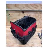 Husky carrying case with various tools