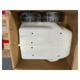 NorthStar Tow-Behind Trailer Boom Broadcast and Spot Sprayer, 21 Gallons, 2.2 GPM, 12 Volt DC