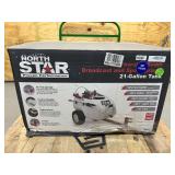 NorthStar Tow-Behind Trailer Boom Broadcast and Spot Sprayer, 21 Gallons, 2.2 GPM, 12 Volt DC