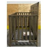 Ti Amo Mila 4-in-1 Convertible Baby Crib, Rustic Brown