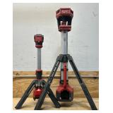 Milwaukee Rocket Dual Power Tower Light lot of 2