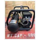 NorthStar Portable Quiet Electric Air Compressor, 1 HP, 2-Gallon, 2.4 CFM @ 90 PSI MSRP $260 (read description)