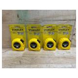 Stanley 16 ft. L X 0.75 in. W Tape Measure (lot of 4)