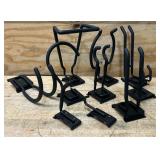 Wall Mounted Hooks lot of 10