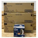 Commercial Electric 4 in Color Changing Interchangeable Recessed Trim lot of 12